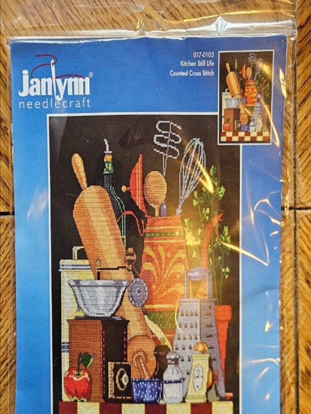 Janlynn NeedleCraft Kitchen Still Life Needle Point Kit NWT
